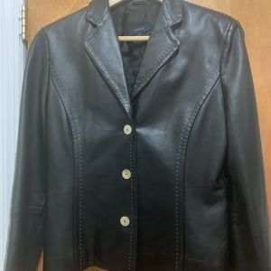Gorgeous leather jacket made in Italy